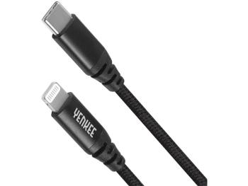 Kabel YENKEE YCU 631 BK USB C/Lightning 1m černý