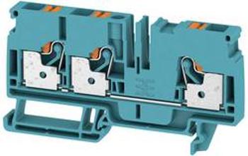Průchodková svorka Weidmüller A3C 6 BL, 1991830000, modrá, 50 ks