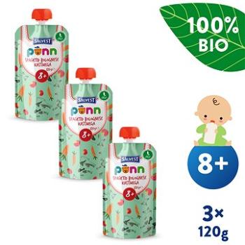 SALVEST Ponn BIO Boloňské špagety 3× 120 g (8594200260781)