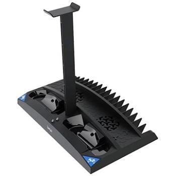 iPega P4009 Nabíjecí Stanice s Chlazením pro PS4 Black (PG-P4009)