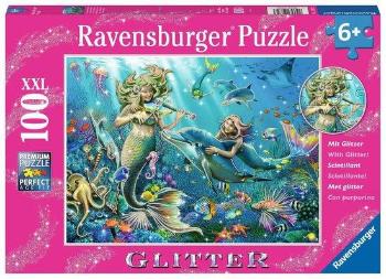 RAVENSBURGER Třpytivé puzzle Podmořské krásky XXL 100 dílků