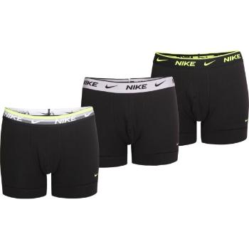 Nike EDAY COTTON STRETCH Pánské boxerky, černá, velikost M