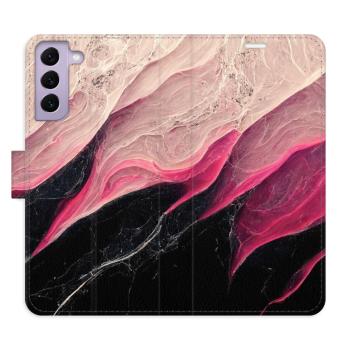 Flipové pouzdro iSaprio - BlackPink Marble - Samsung Galaxy S22 5G