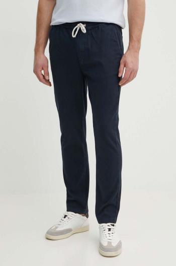 Kalhoty Pepe Jeans GYMDIGO PULL ON PANT pánské, tmavomodrá barva, ve střihu chinos, PM211692