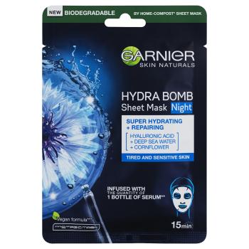 Garnier Hydratační regenerační noční textilní maska Moisture Bomb Night-time 28 g