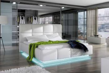 WRS, JUSTINA čalouněná postel,  180x200 cm