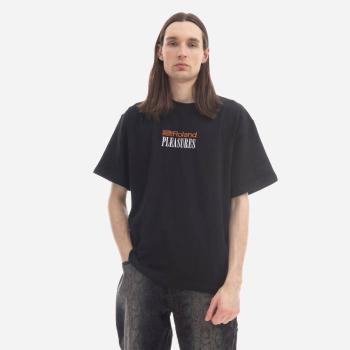 Pánské tričko PLEASURES X Roland Heavyweight T-košile p22w044-Černá