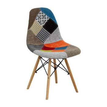 IDEA nábytek Jídelní židle UNO patchwork barevná