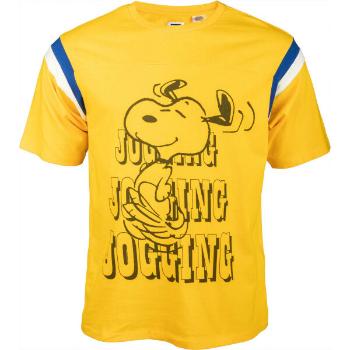 Levi's FOOTBALL TEE Pánské tričko, žlutá, velikost M