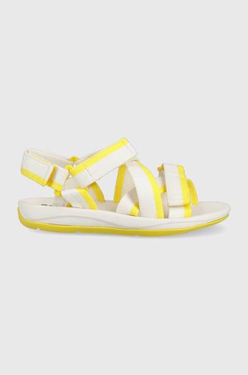 Sandály Camper Match dámské, žlutá barva