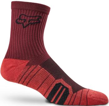 FOX 6" Ranger Cushion Sock - dark maroon 43-45