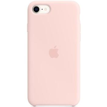 Apple iPhone SE Silikonový kryt křídově růžový (MN6G3ZM/A)