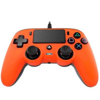 Nacon Wired Compact Controller PS4 - oranžový (3499550360745)