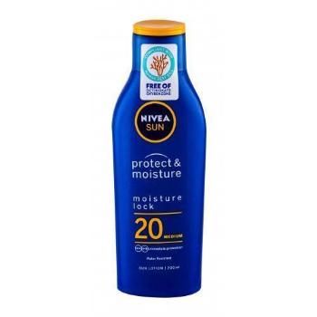 Nivea Sun Protect & Moisture SPF20 200 ml opalovací přípravek na tělo unisex