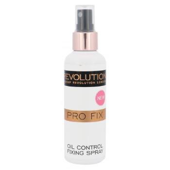 Makeup Revolution London Matte Fix Oil Control Spray 100 ml fixátor make-upu pro ženy poškozený flakon