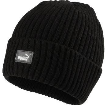 Puma CLASSIC CUFF BEANIE Pánská čepice, černá, velikost