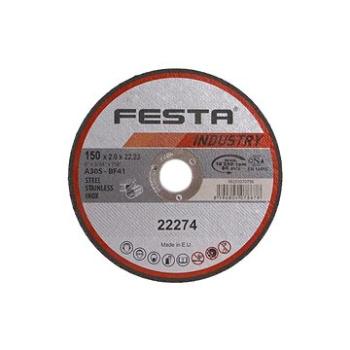 Kotouč řezný kov O 150 x 2 mm, FESTA INDUSTRY (22274)