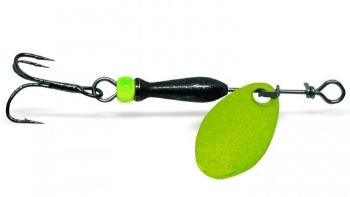 Jigovkycz třpytka classic fluo yellow (black/chartreuse body) - 2