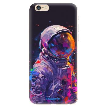 Odolné silikonové pouzdro iSaprio - Neon Astronaut - iPhone 6/6S