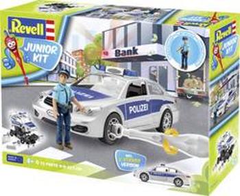 Model auta, stavebnice Revell Polizeiauto mit Figur 00820, 1:20