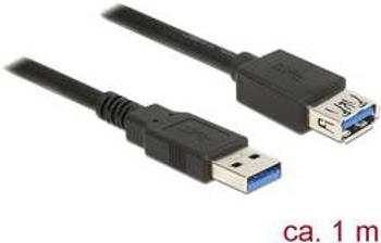 USB 3.0 prodlužovací kabel Delock DELOCK Kabel USB 3.0 Typ-A St < Bu 1,0m 85054, 1.00 m, černá