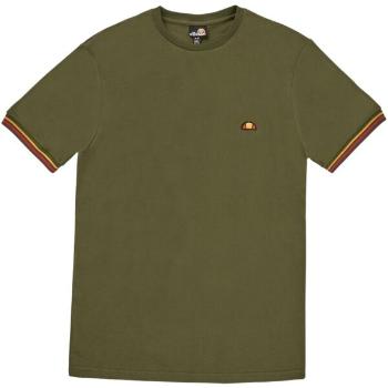 ELLESSE KINGS TEE Pánské tričko, khaki, velikost XXL