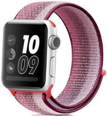 4wrist Provlékací sportovní řemínek pro Apple Watch - Berry 38/40/41 mm