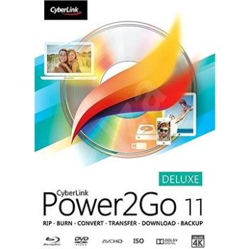 Cyberlink Power2GO Deluxe 11 (elektronická licence) (cybepow2godel11)
