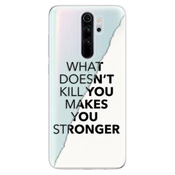 Odolné silikonové pouzdro iSaprio - Makes You Stronger - Xiaomi Redmi Note 8 Pro