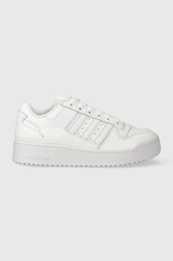 Kožené sneakers boty adidas Originals bílá barva