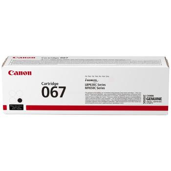 CANON 067 BK - originální toner, černý, 1350 stran