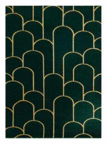 Dywany Łuszczów Kusový koberec Emerald 1021 green and gold - 180x270 cm Zelená