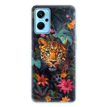 Odolné silikonové pouzdro iSaprio - Flower Jaguar - Realme 9i