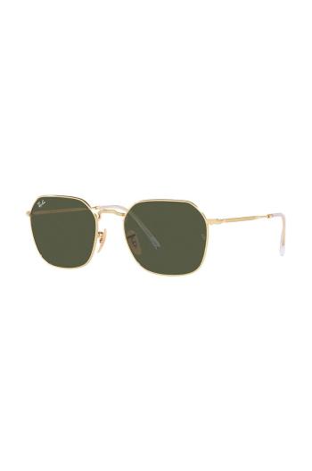 Sluneční brýle Ray-Ban JIM zlatá barva, 0RB3694