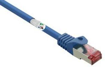 Síťový kabel RJ45 Renkforce RF-3432084, CAT 6, S/FTP, 2.00 m, modrá