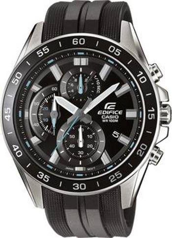 Náramkové hodinky Casio EFV-550P-1AVUEF, (d x š x v) 53 x 47 x 12.1 mm, stříbrná, černá