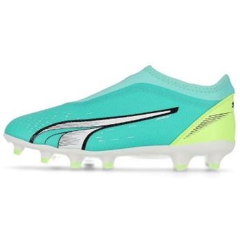 Puma ULTRA MATCH LL FG/AG JR Dětské kopačky, zelená, velikost 28