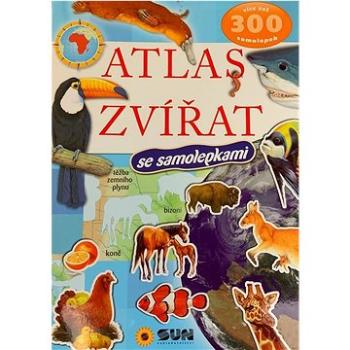 Atlas zvířat s 300 samolepkami (978-80-7567-592-7)