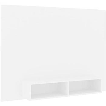 SHUMEE nástěnná bílá 135 × 23,5 × 90 cm (808278)
