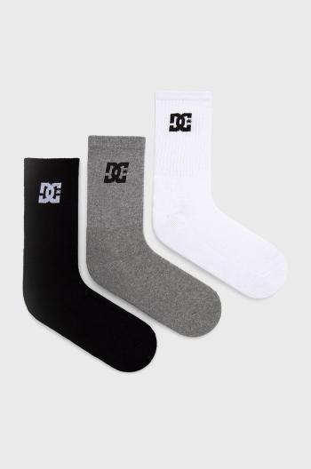 Ponožky Dc pánské, šedá barva
