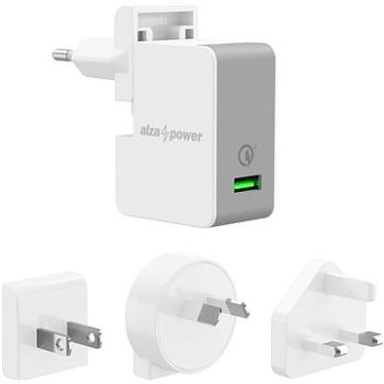 AlzaPower T200 Travel Charger bílá (APW-CCT200W)