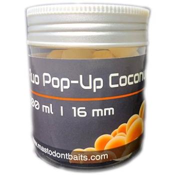 Mastodont Baits - Fluo Pop-Up Coconut 16mm 200ml Bílá (8594187921071)