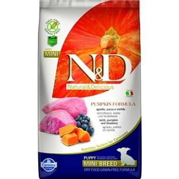 N&D PUMPKIN grain free dog puppy mini lamb & blueberry 2,5 kg (8010276033239)