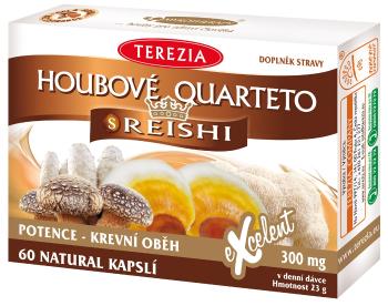 Terezia Houbové Quarteto s reishi 60 kapslí