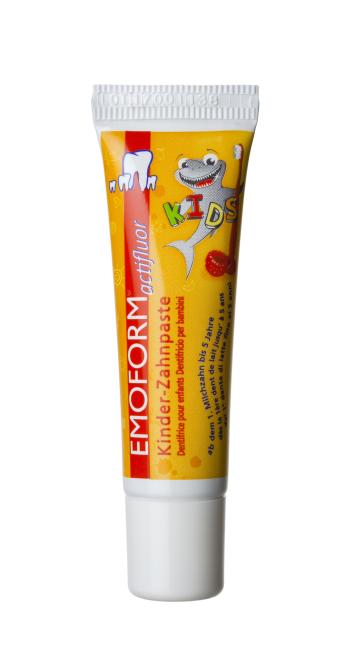 EMOFORM Actifluor KIDS zubní pasta pro děti 0-6 let, 12 ml