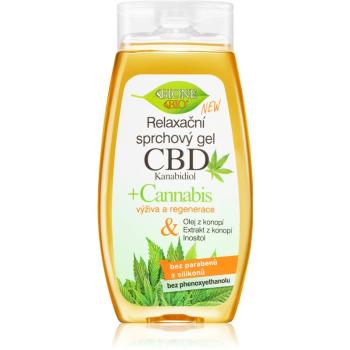 Bione Cosmetics Cannabis CBD relaxační sprchový gel s CBD 260 ml