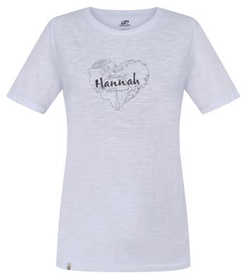 Hannah KATANA white Velikost: 34 dámské tričko s krátkým rukávem