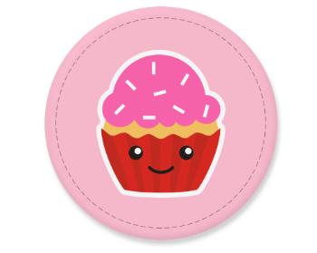 Placka magnet Kawaii cupcake