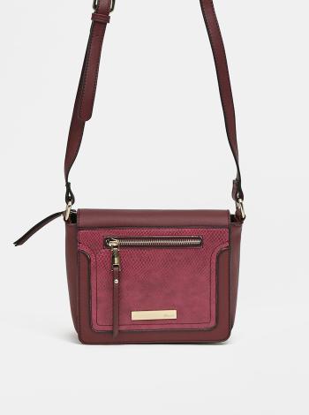 Vínová crossbody kabelka Hampton