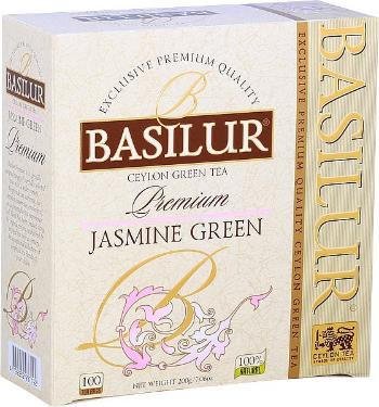Basilur Premium Jasmine Green nepřebal 100 x 2 g
